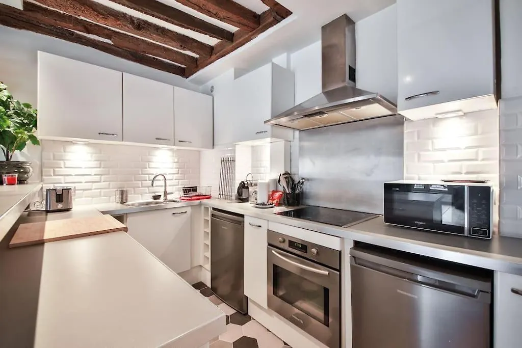 Apartamento Typical Parisian Duplex#4Pers#Le Marais