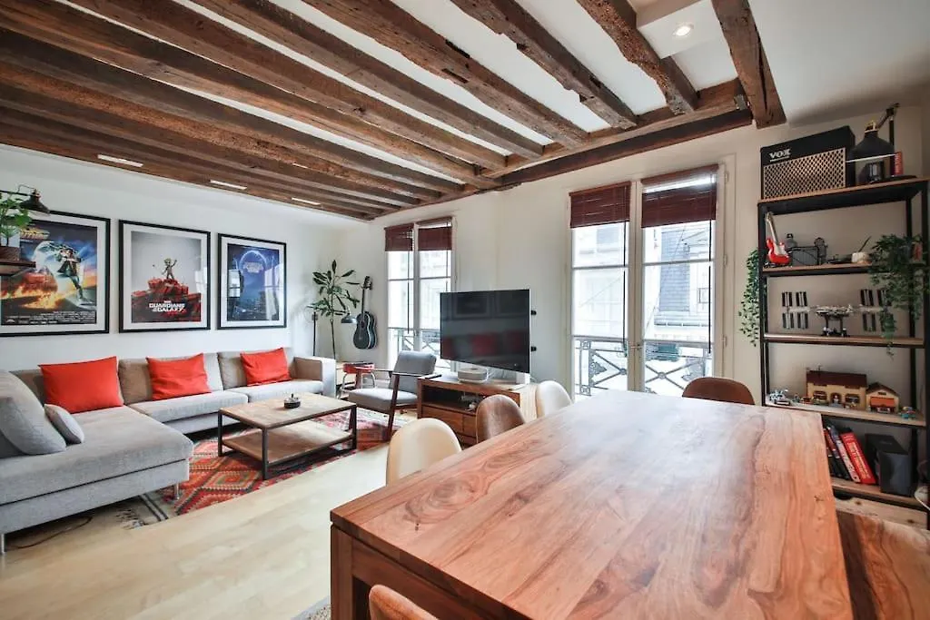 Apartamento Typical Parisian Duplex#4Pers#Le Marais