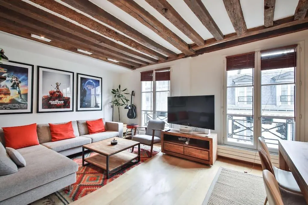 Apartamento Typical Parisian Duplex#4Pers#Le Marais